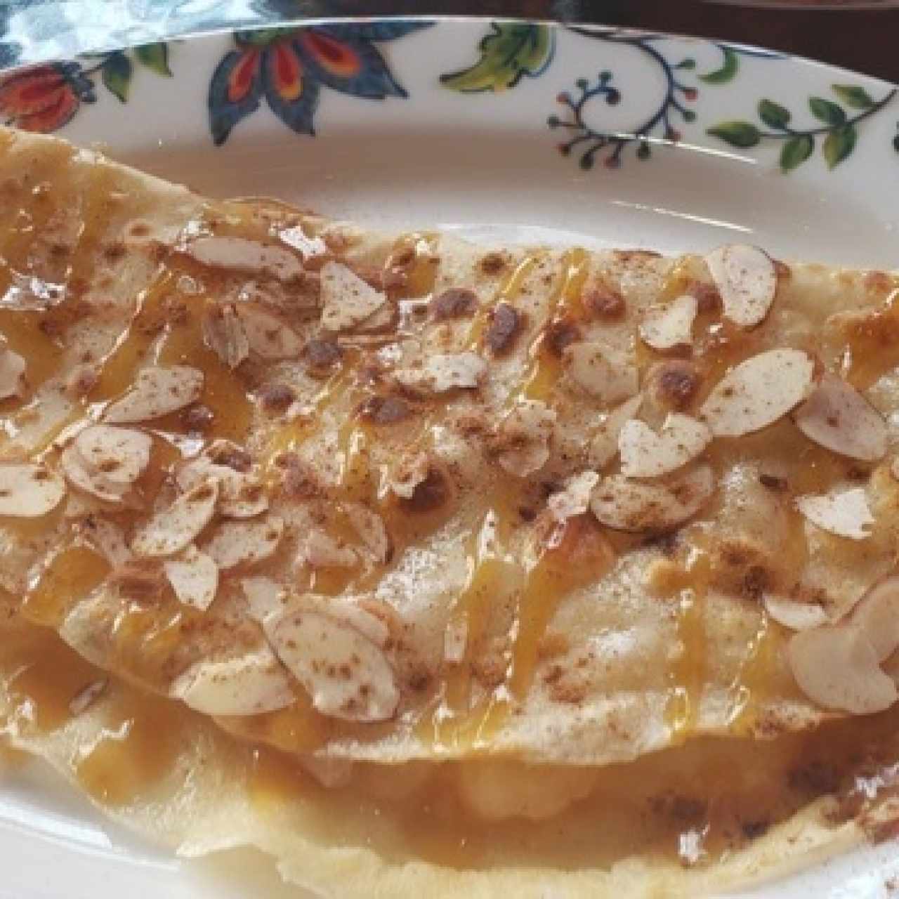 Blini de manzana y canela 