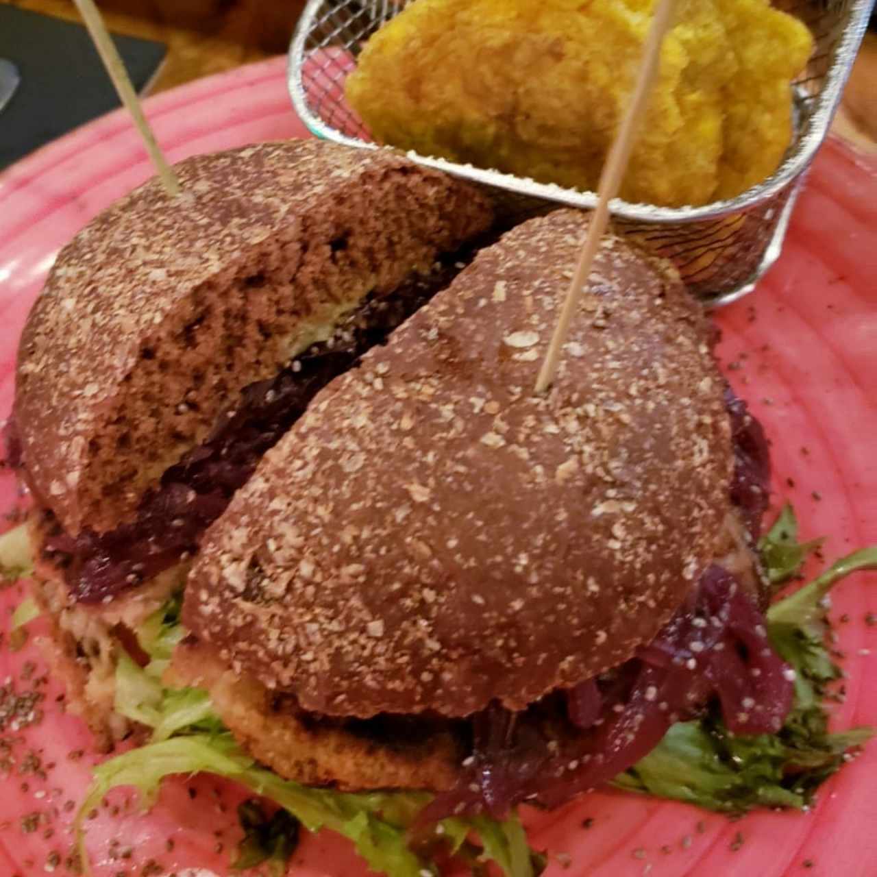 vegan burger 