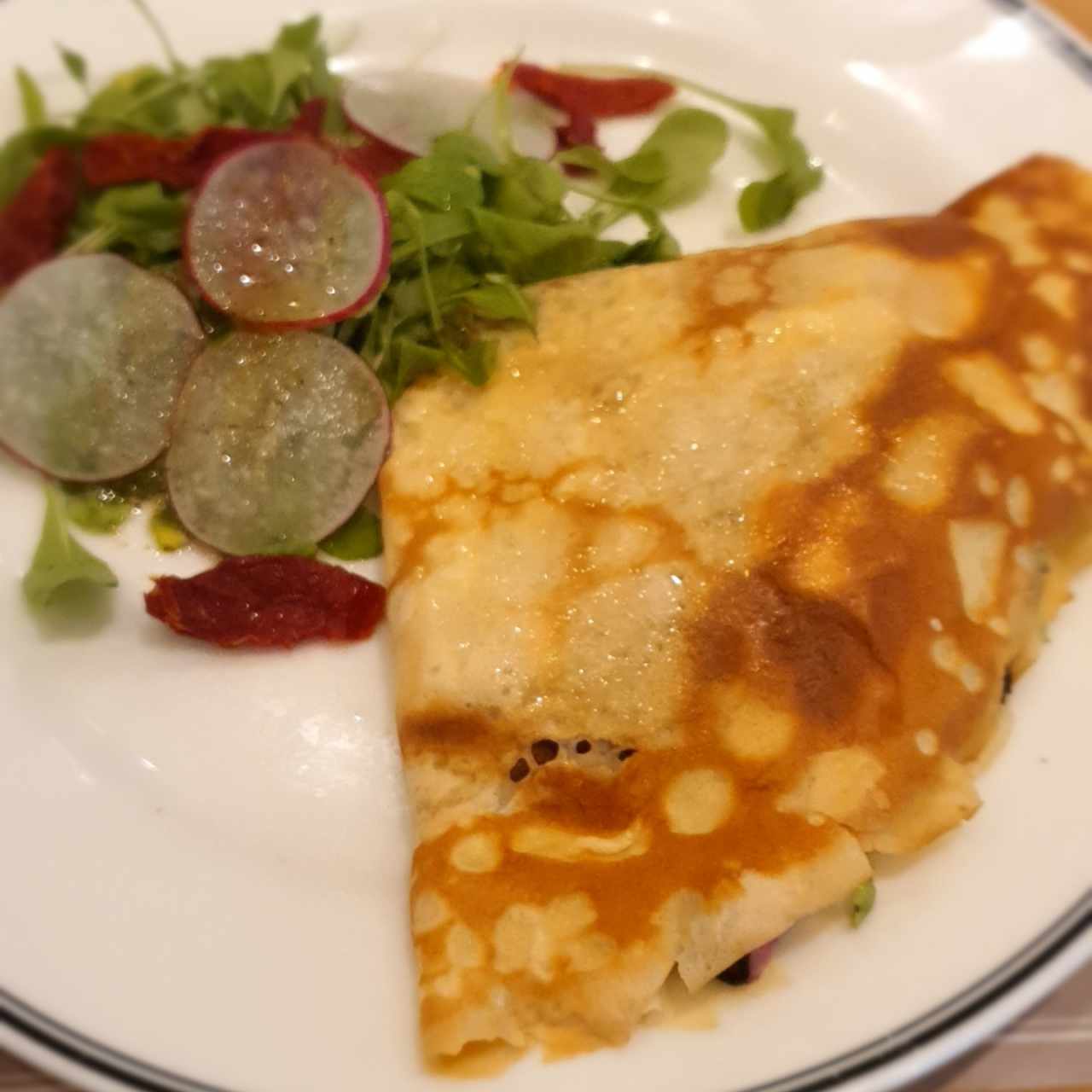 Crepes - Crepe con roast beef delicioso