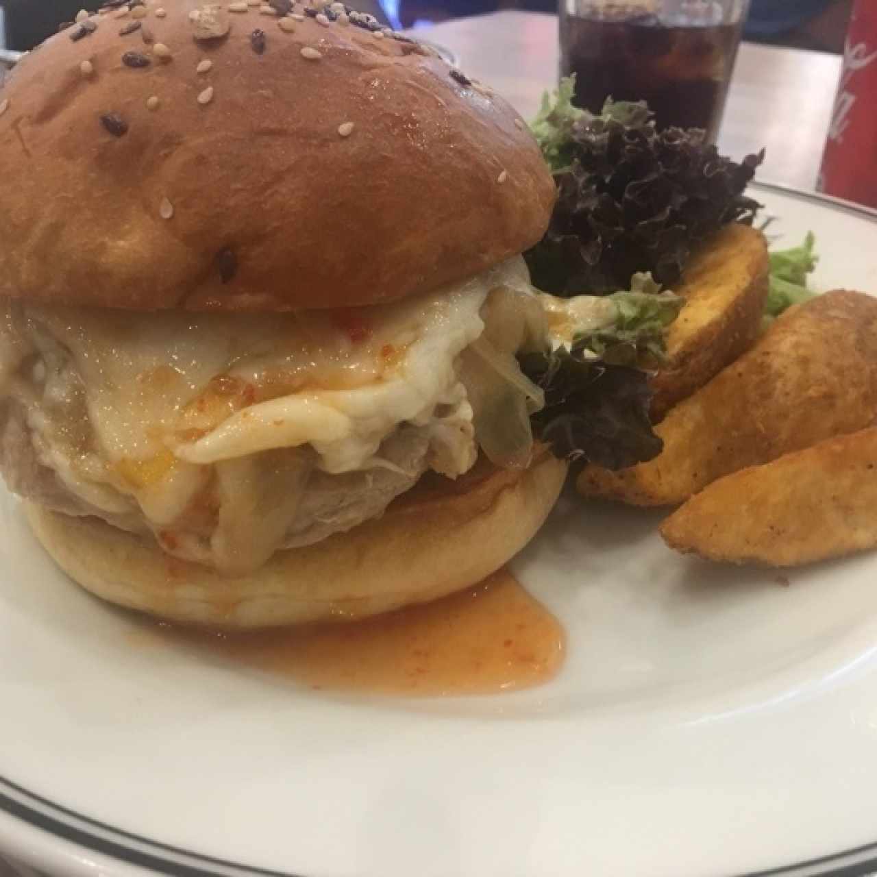 Hamburguesa de pollo