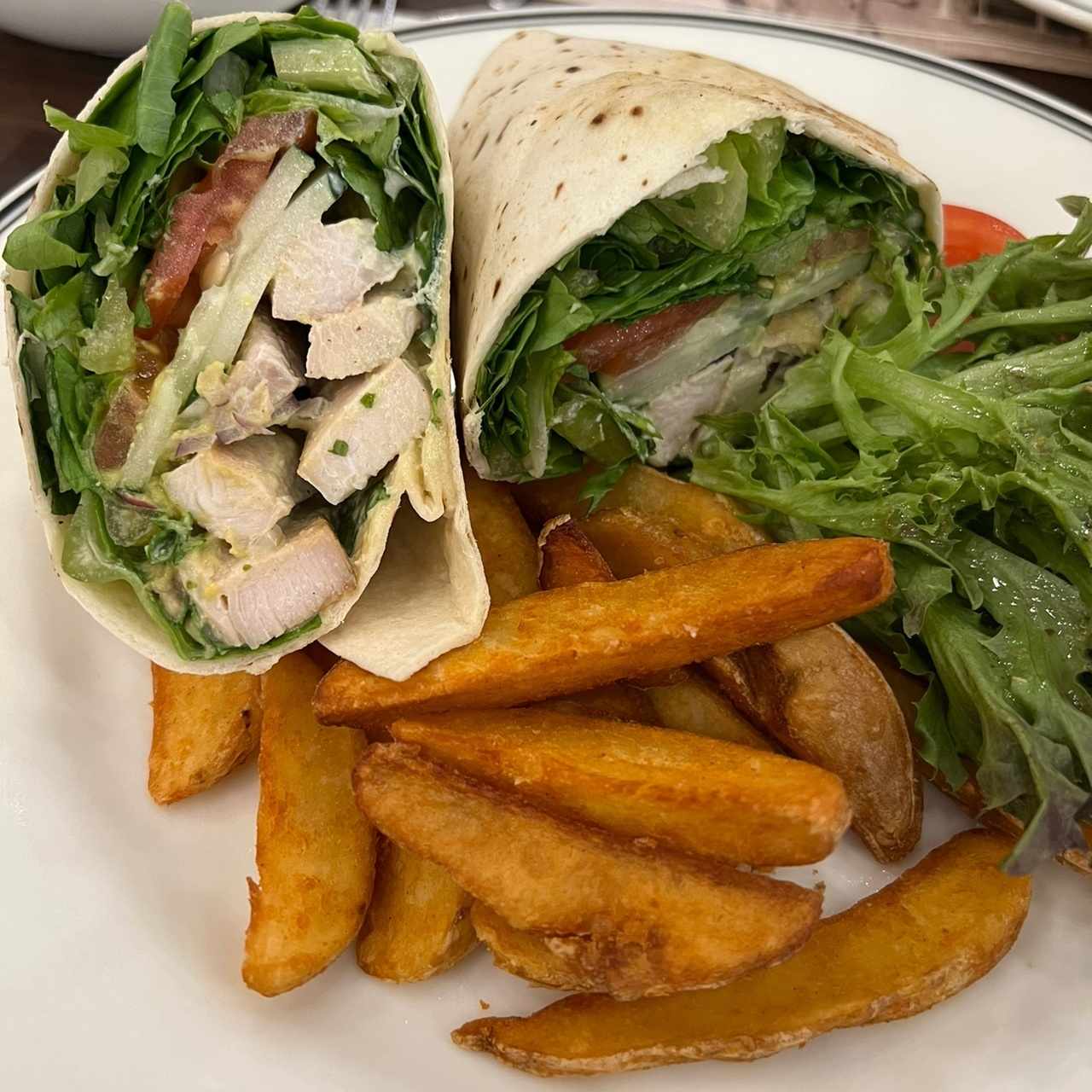 Wrap de pollo