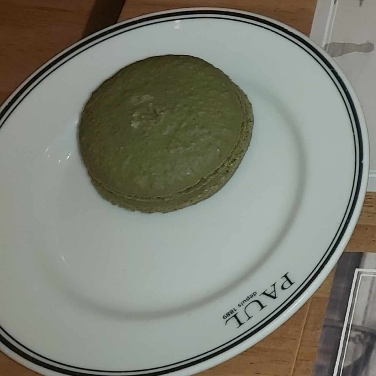 macarrón de pistacho