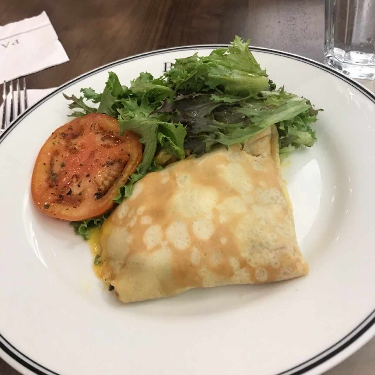 crepe de pollo