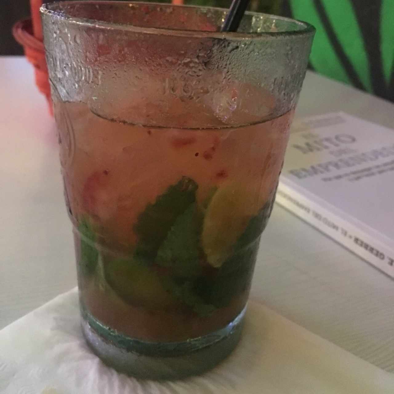 mojito de fresa