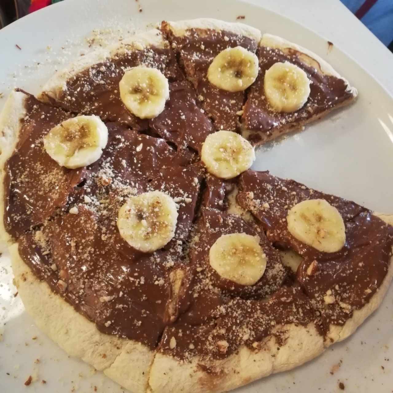 Pizza de Nutella