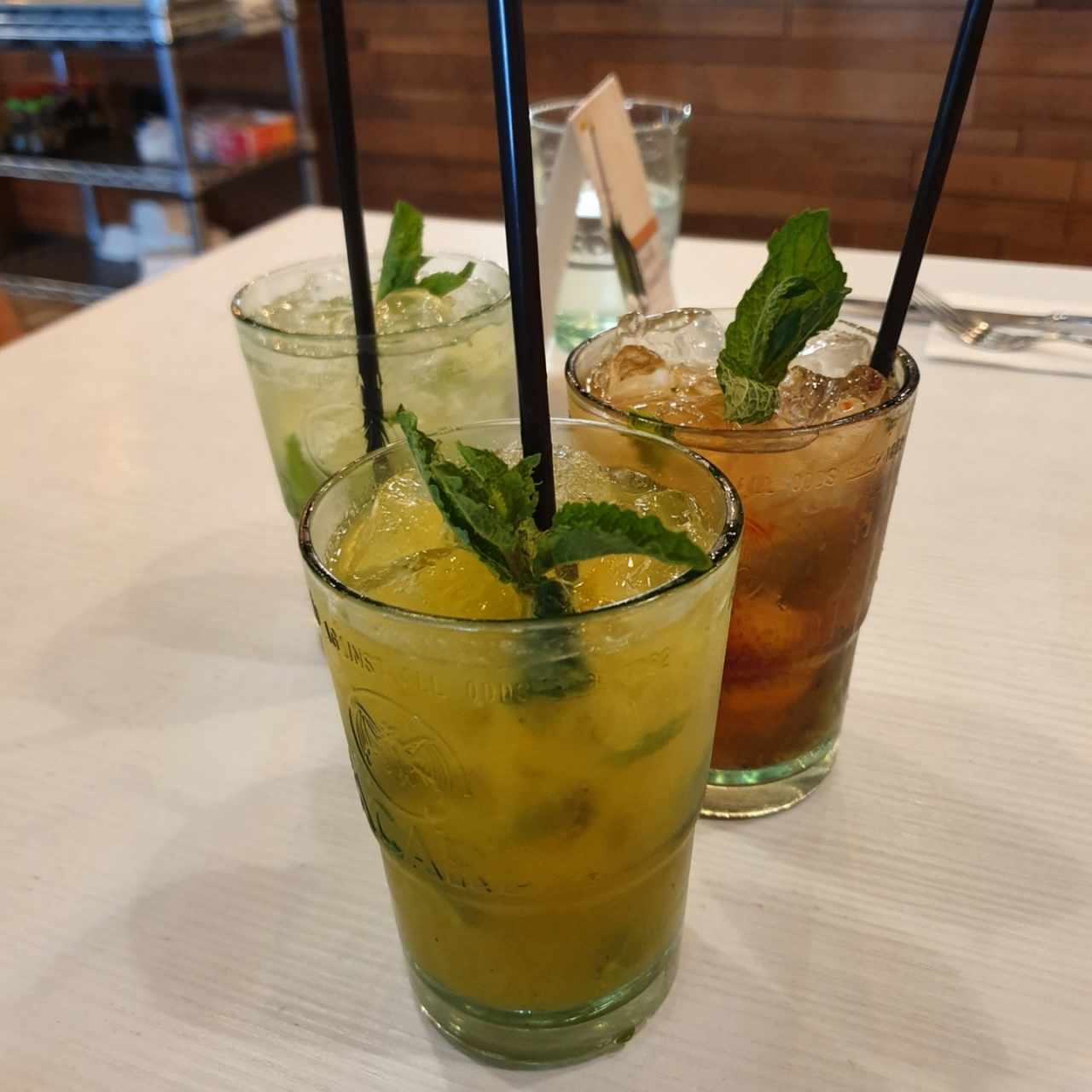 mojito de maracuya, mojito fresa, mojito limón