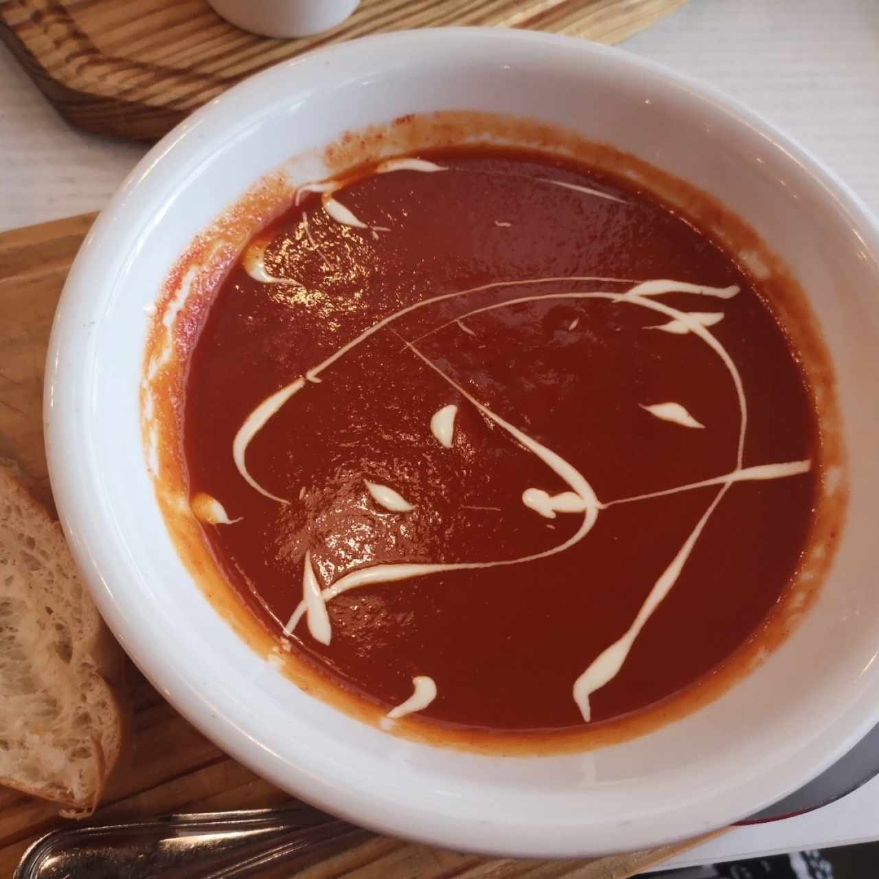 sopa de tomate