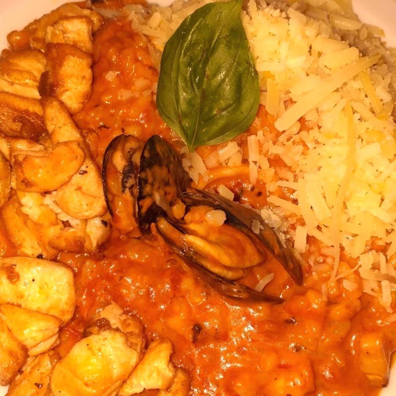 rissoto de mariscos