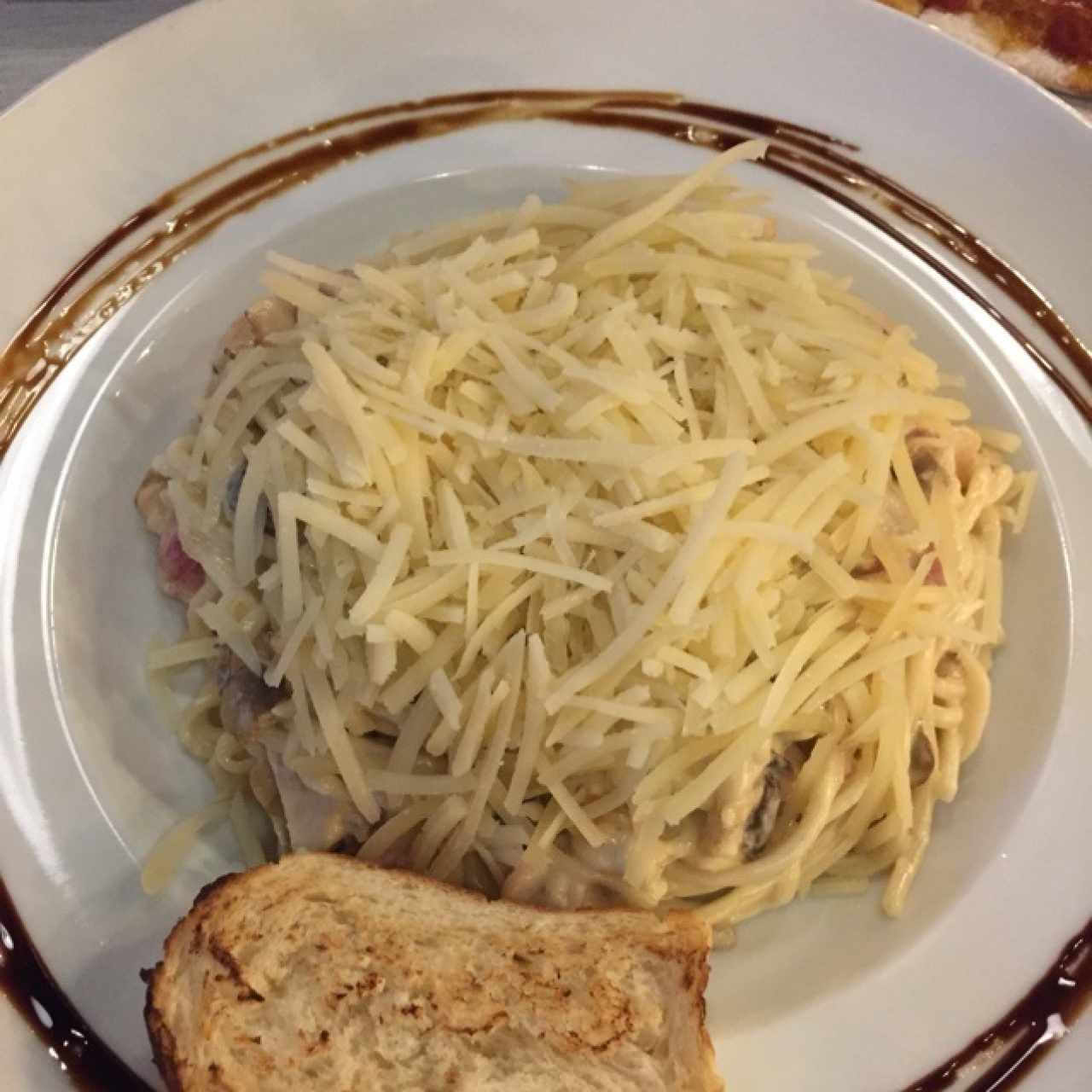 pasta carbonara deliciosa