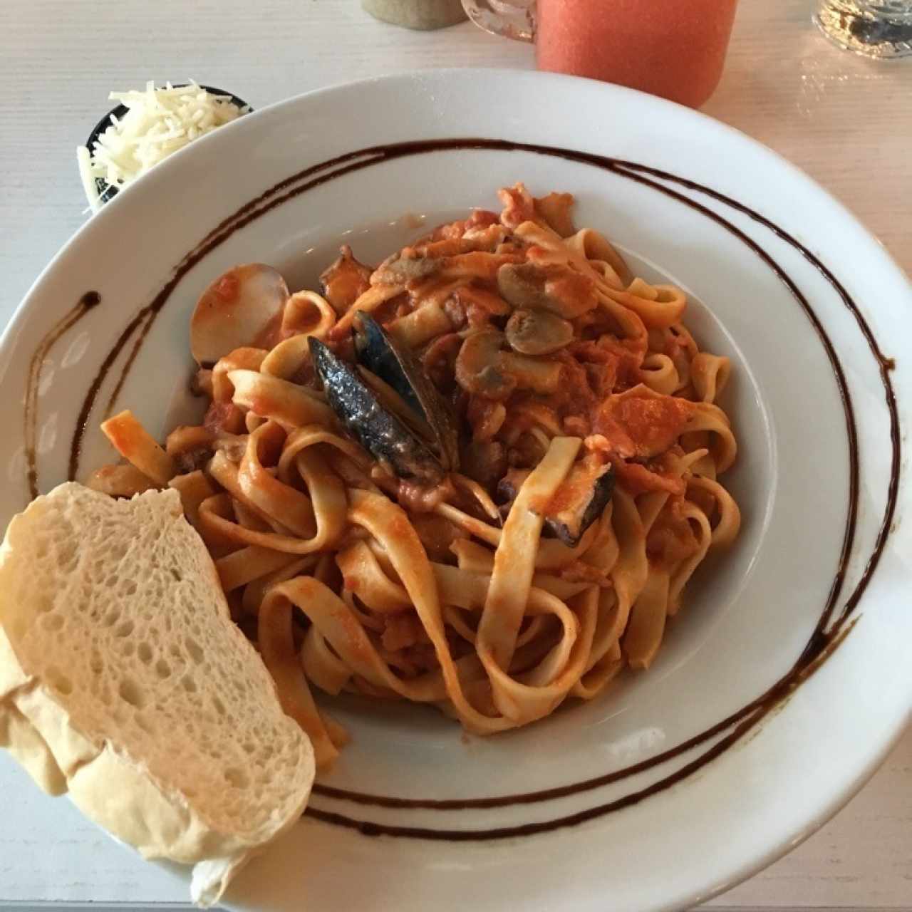 Fettuccine Aglio Rosso