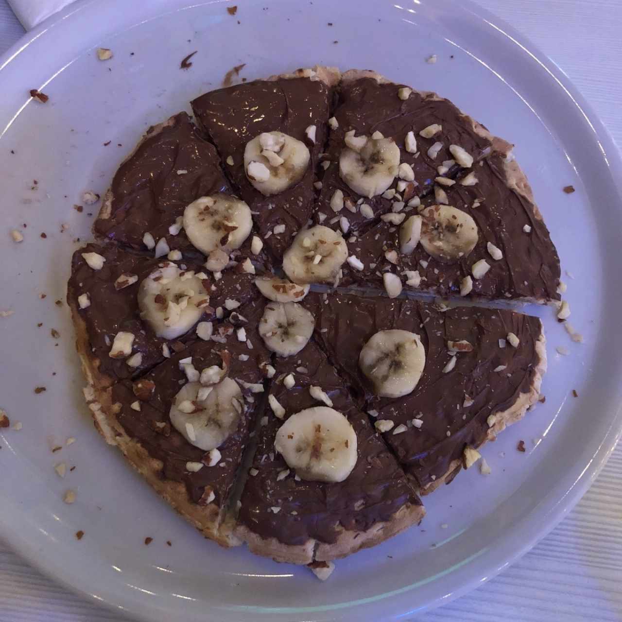 Pizza de Nutella