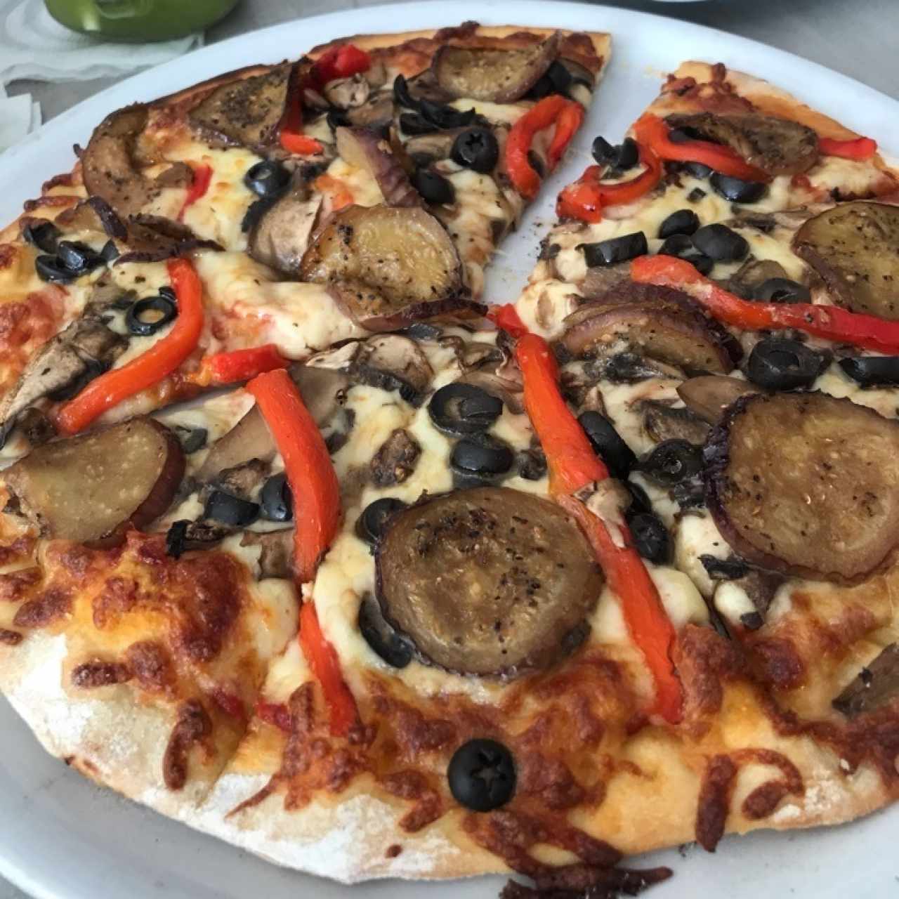 pizza vegetariana