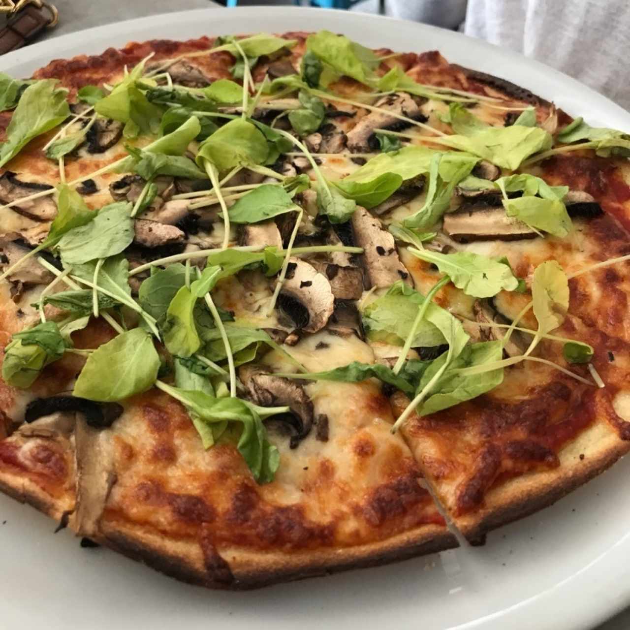 Pizza sin gluten veggie