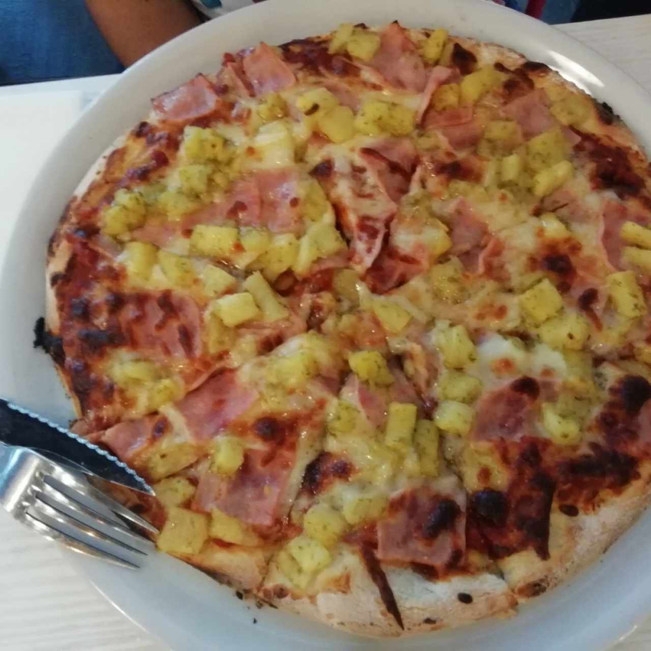 pizza hawaiana