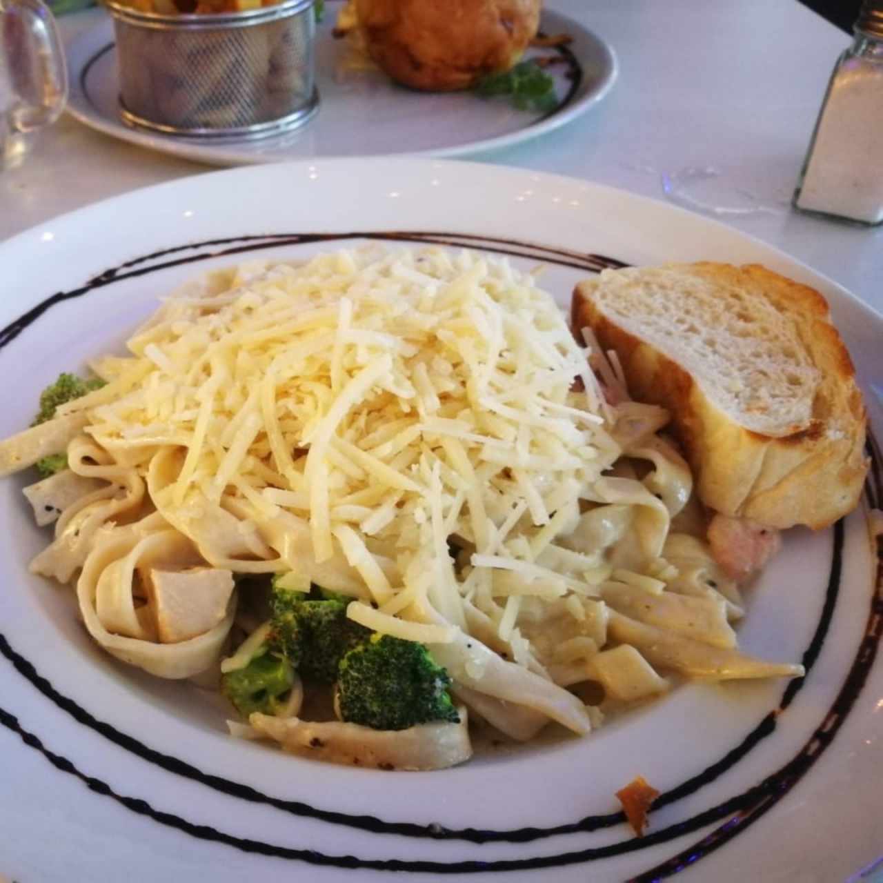 carbonara con pollo