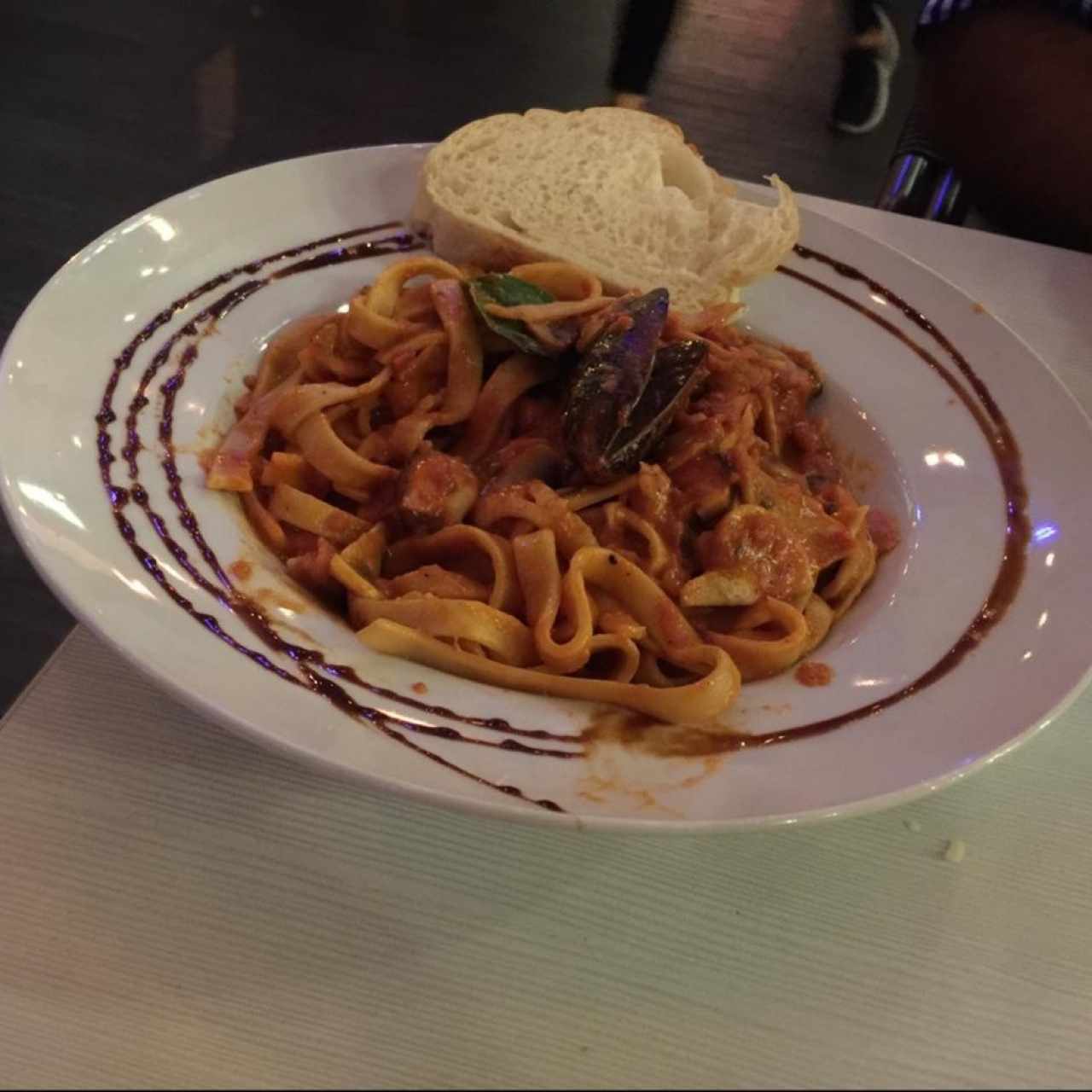 Pasta de mariscos