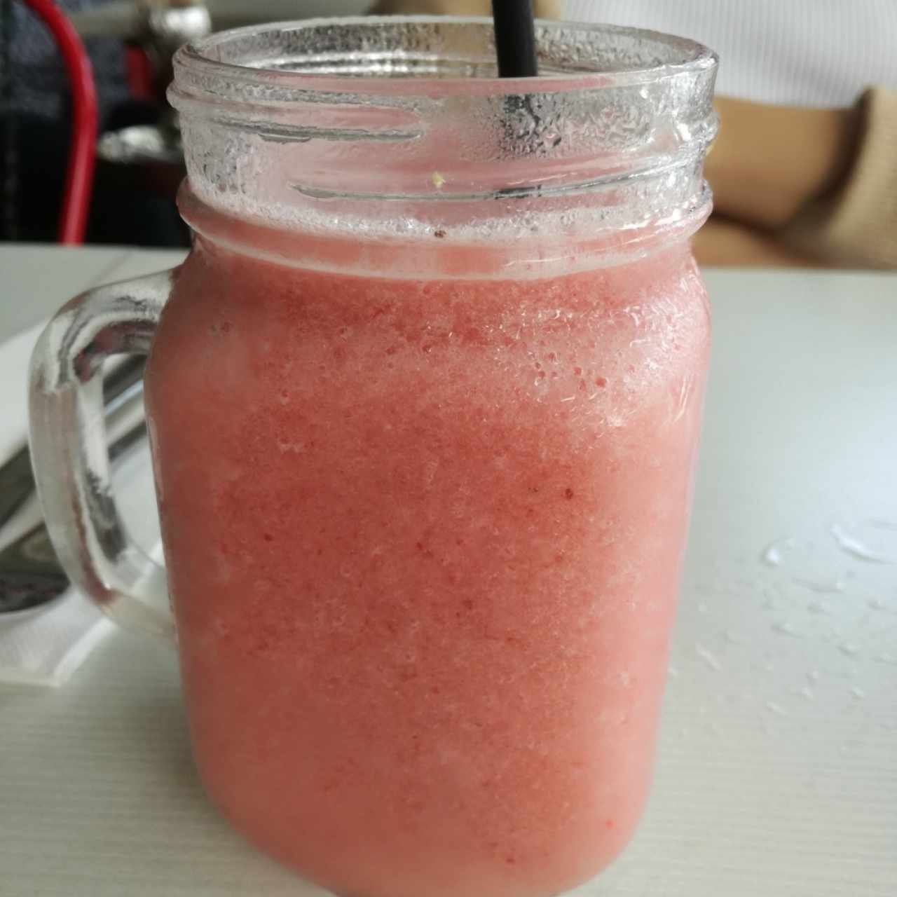 jugo de fresa y limon