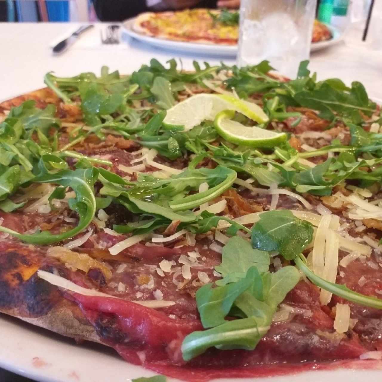 pizza carpaccio