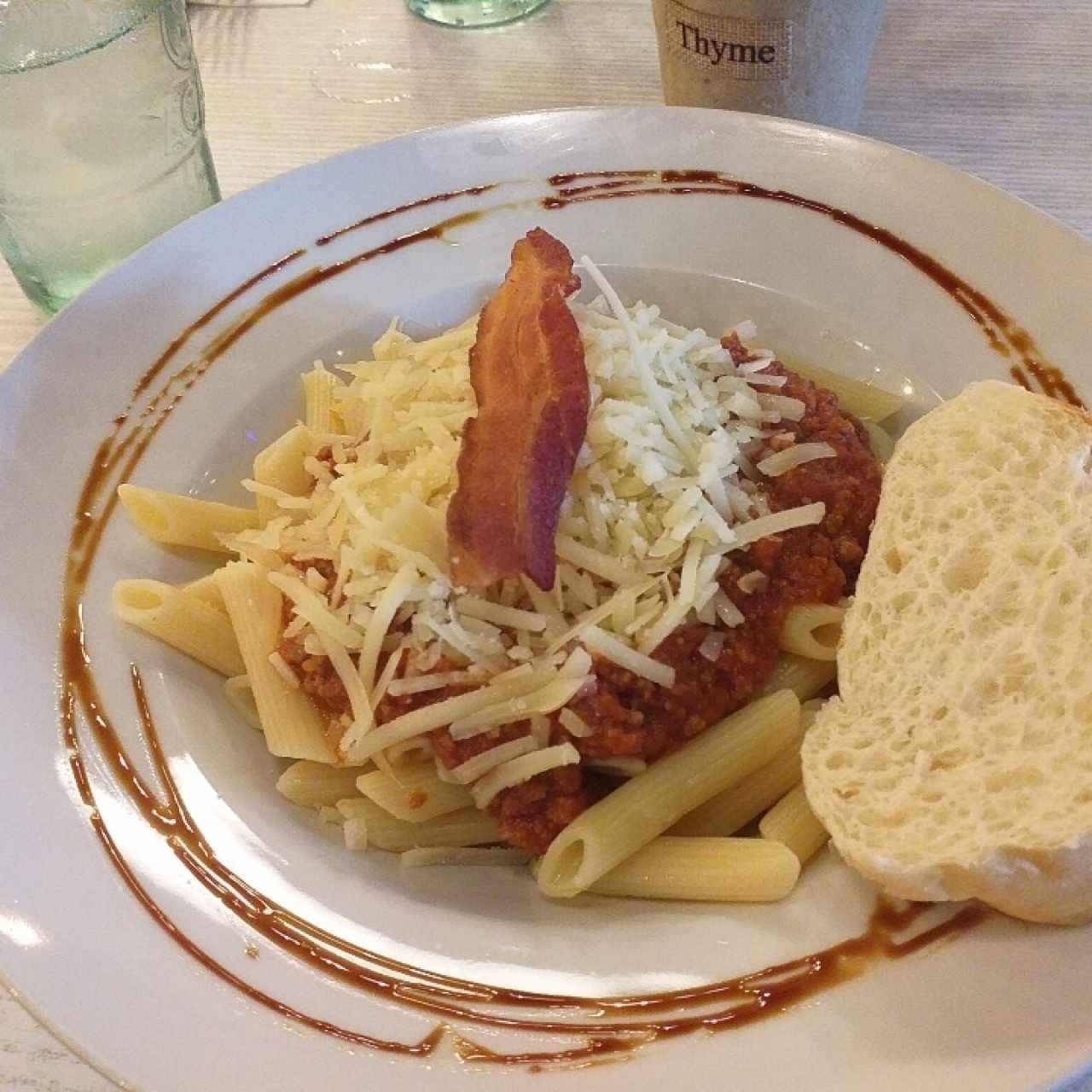 penne ala bolognese 