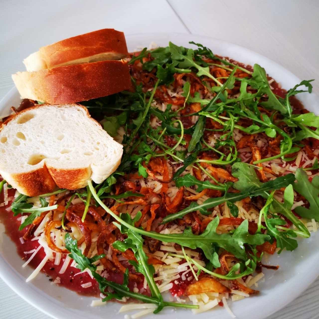 carpaccio de res