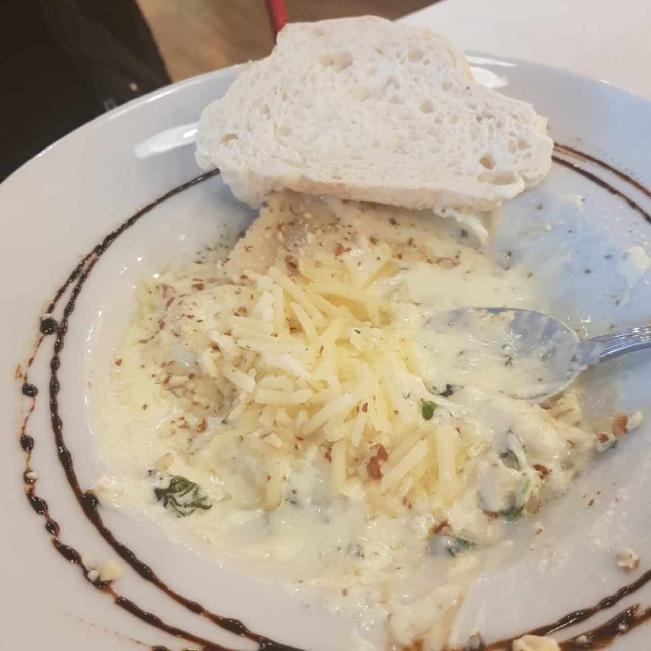 ravioli relleno de zapallo