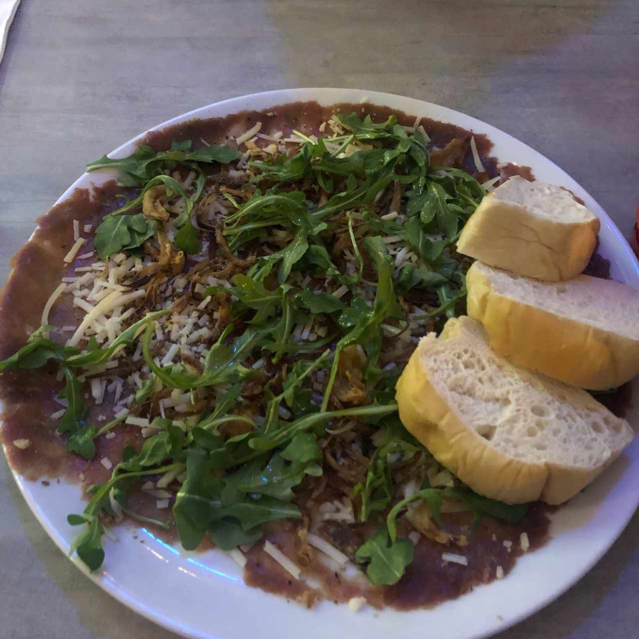 Carpaccio de res