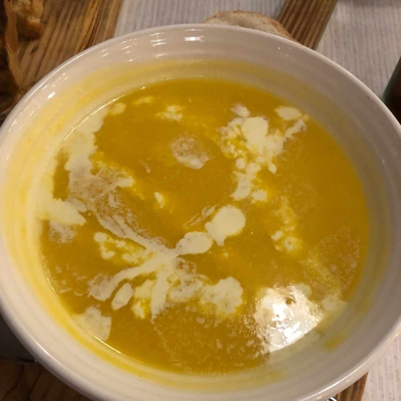 crema de zapallo