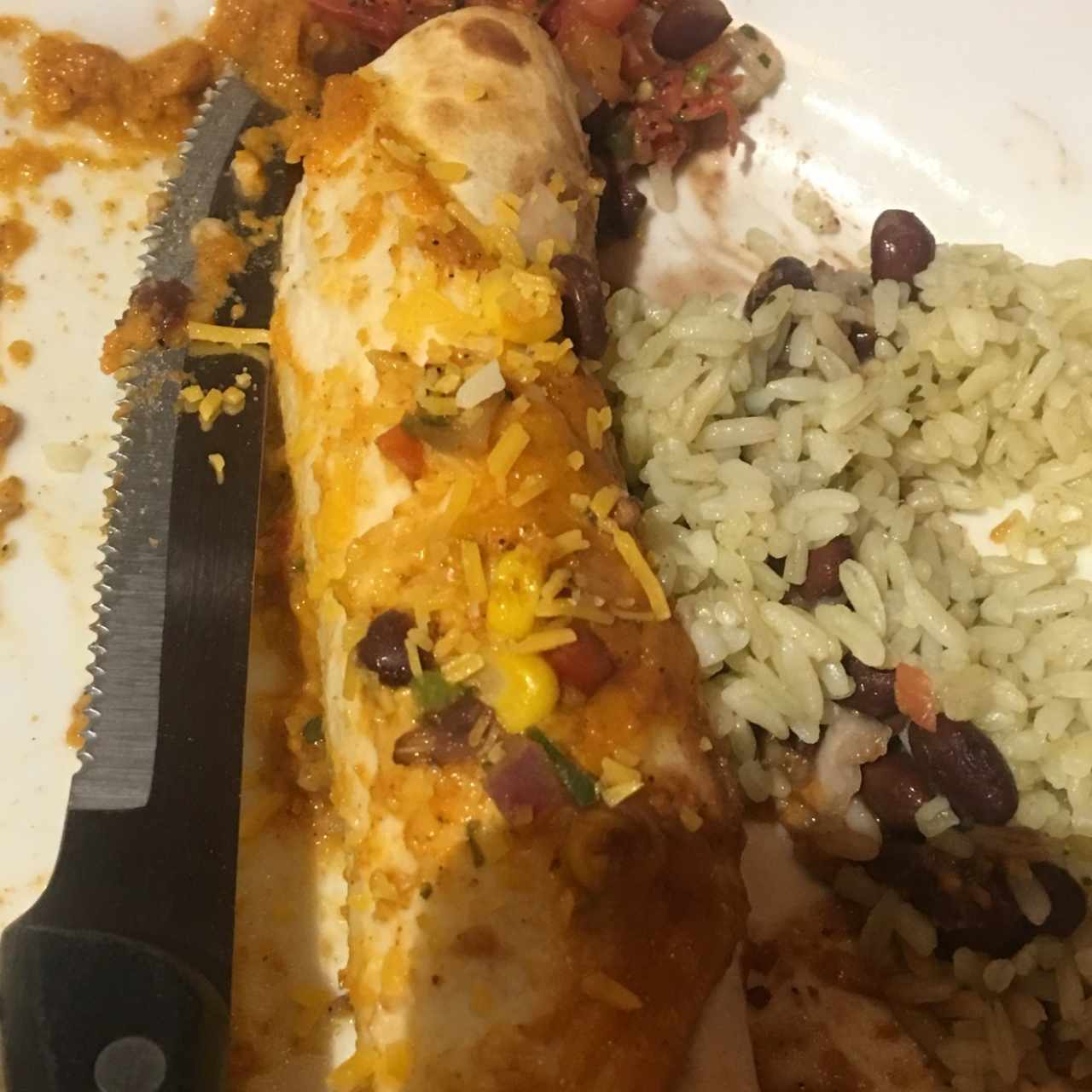 Enchiladas de carne