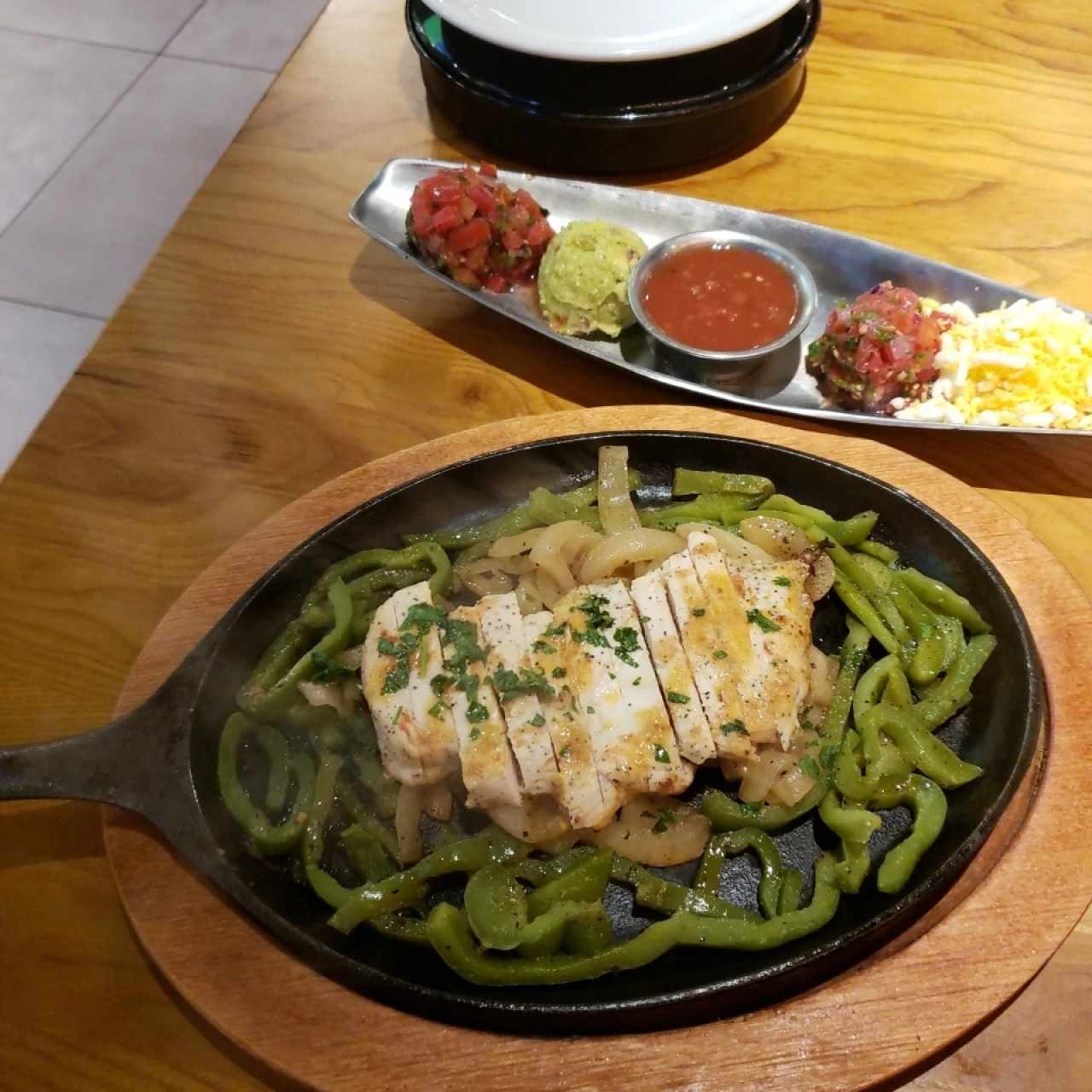 Fajitas de pollo