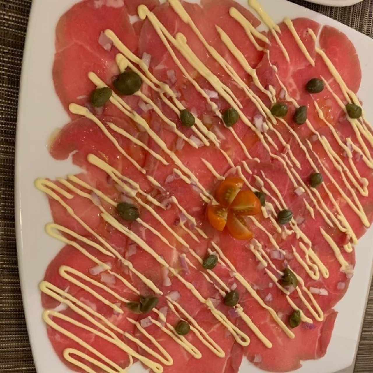 carpaccio di carne