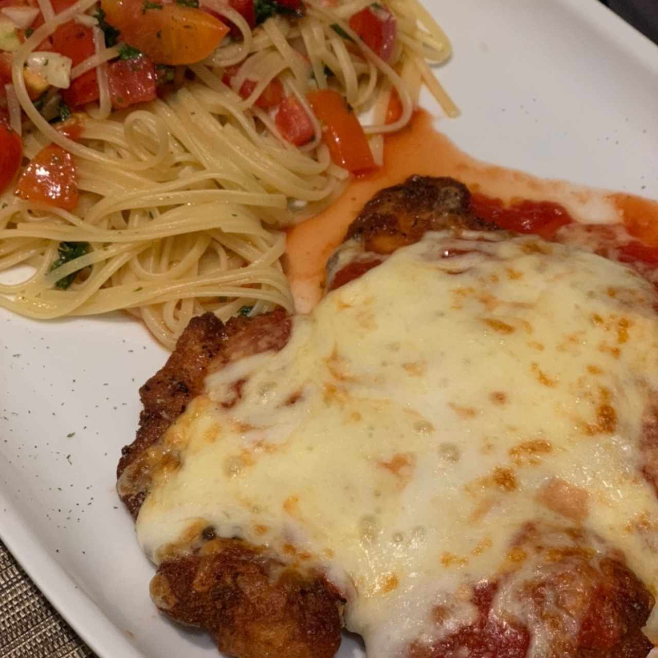 Milanesa de pollo