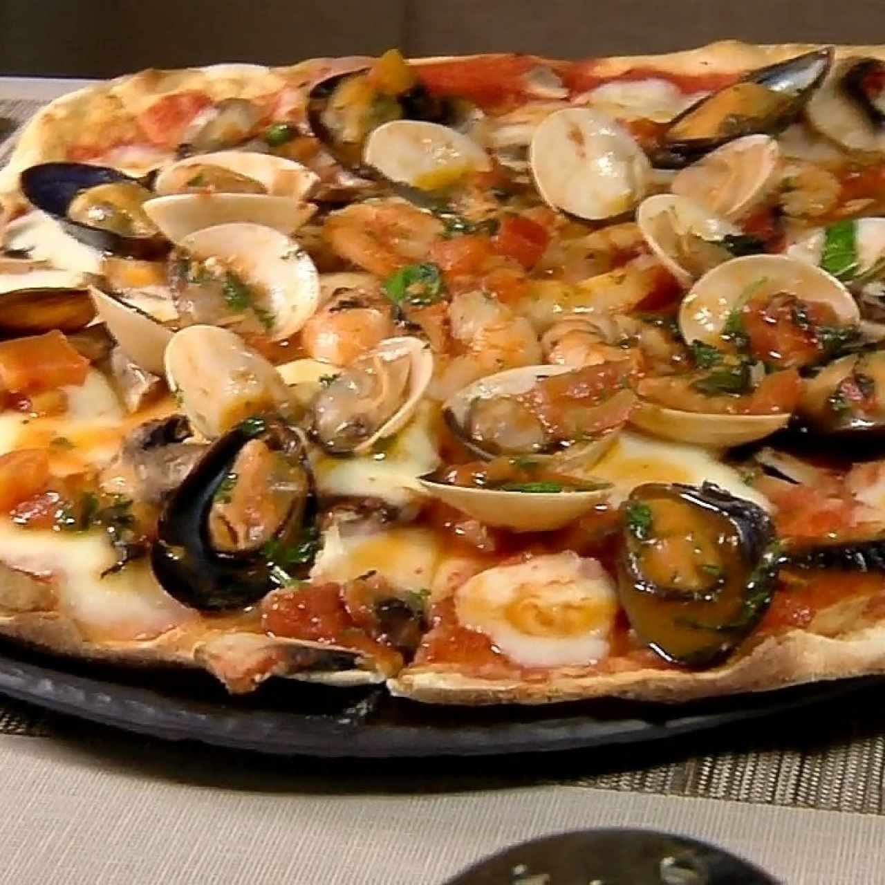 Pizza frutti di mare