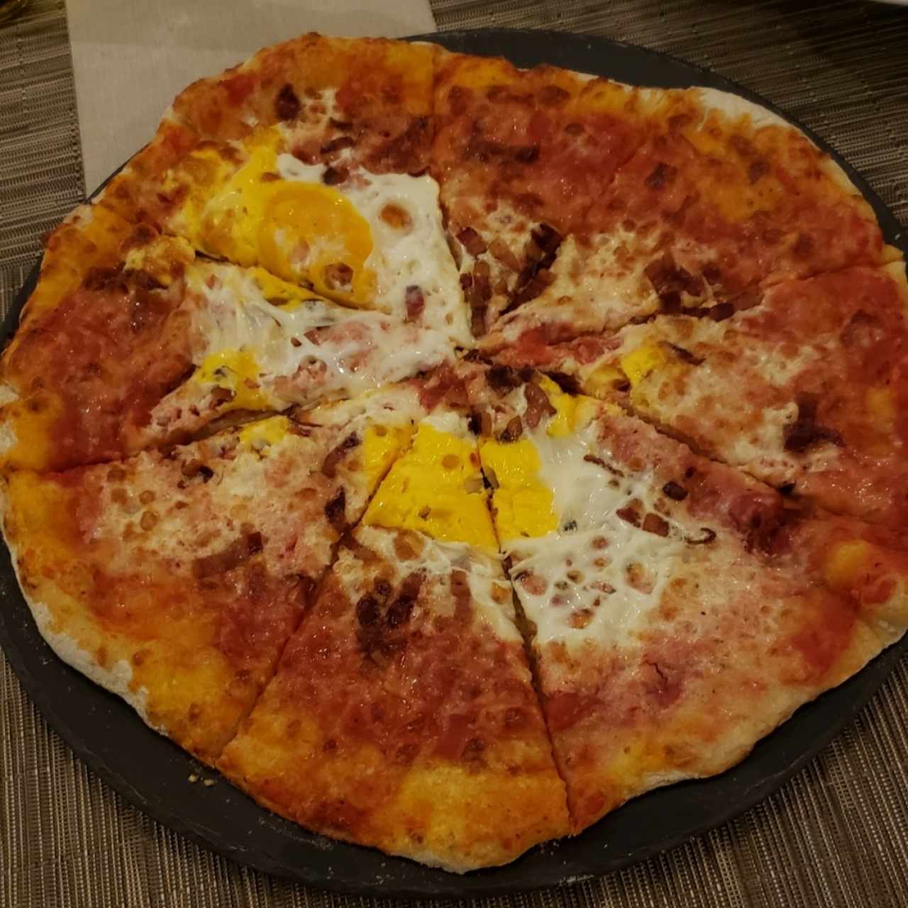 Pizza Carbonara 