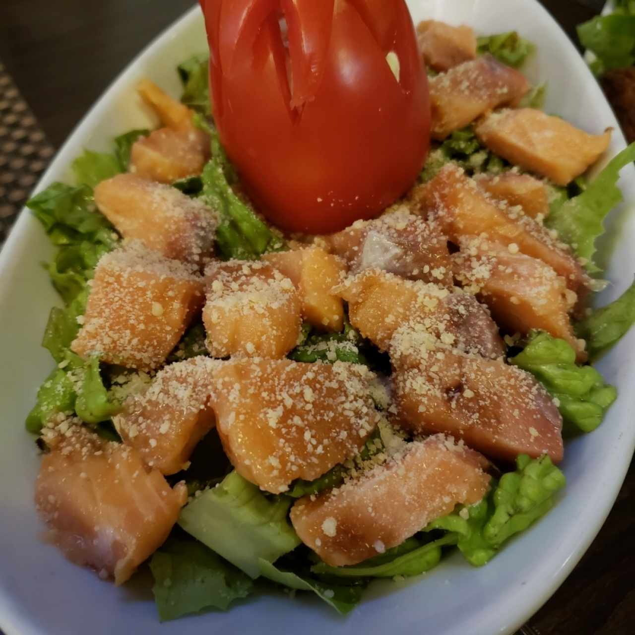 ensalada de salmón