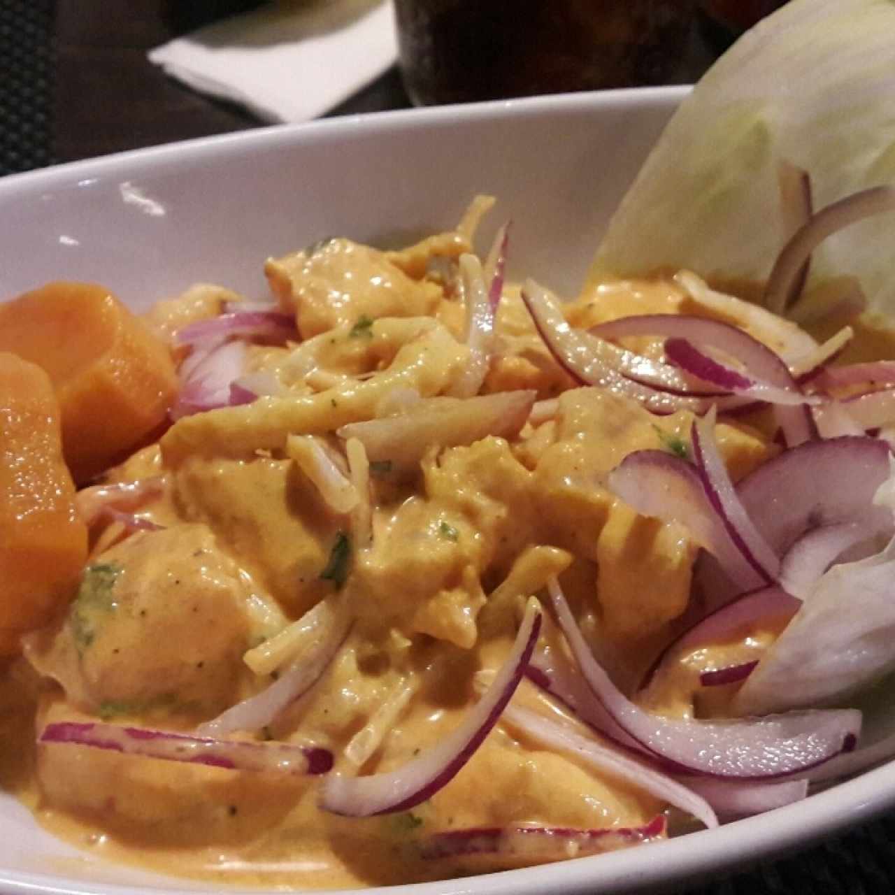 Ceviche leche de tigre