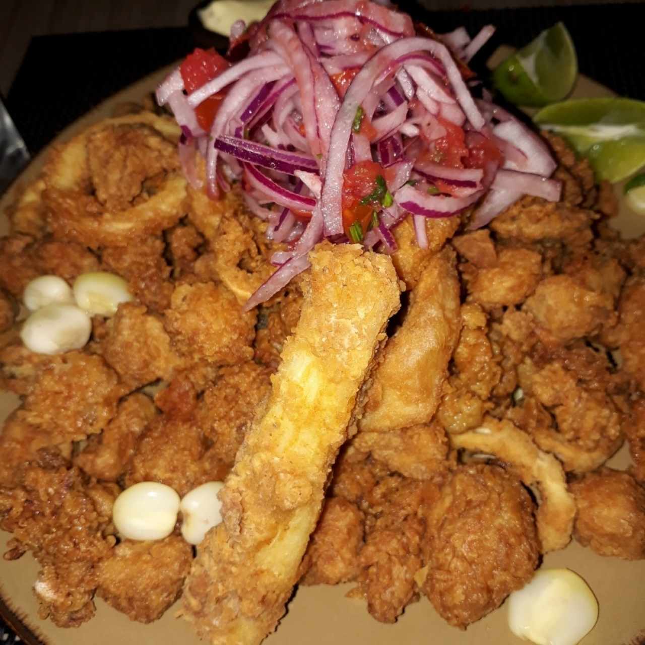 jalea de mariscos