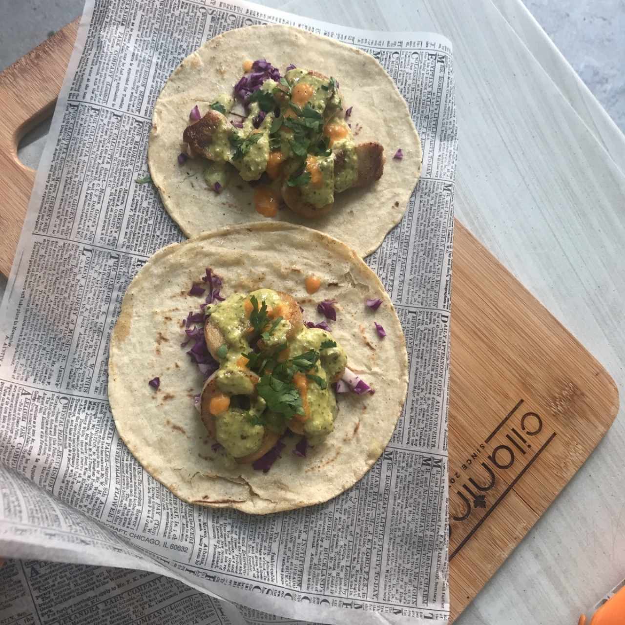 Fish tacos