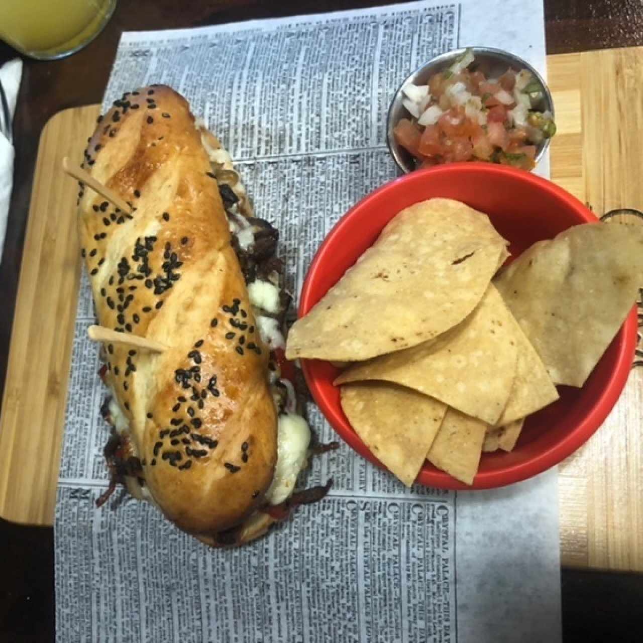 Platos Principales - Philly Cheesesteak