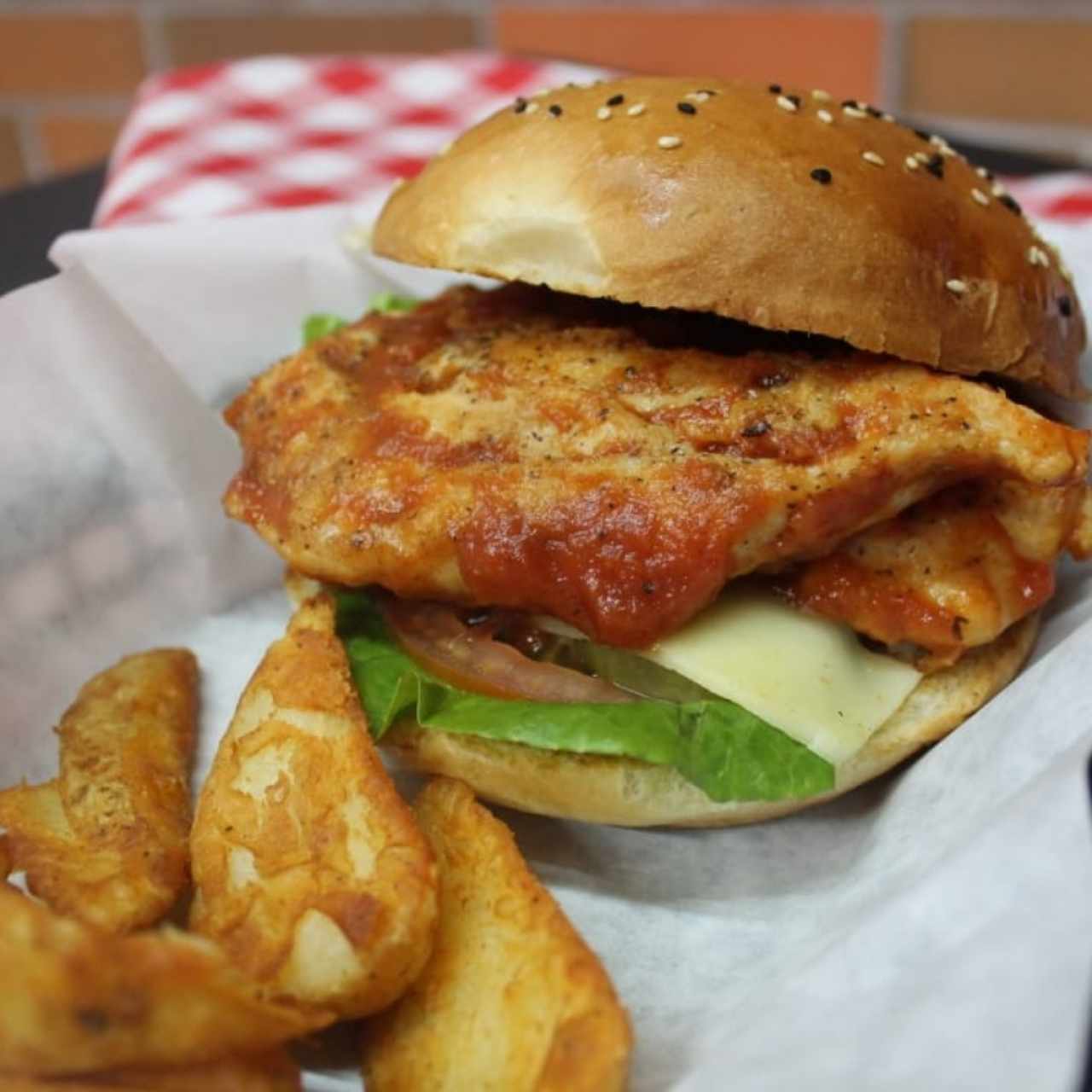 Hamburguesas - Hamburguesa de Pollo