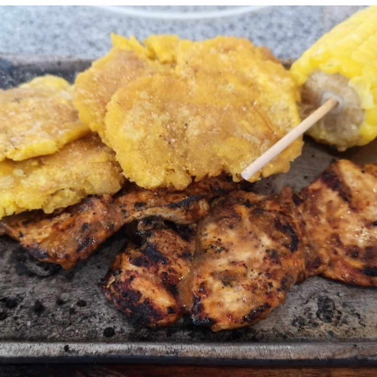 Pollo a la parrilla 