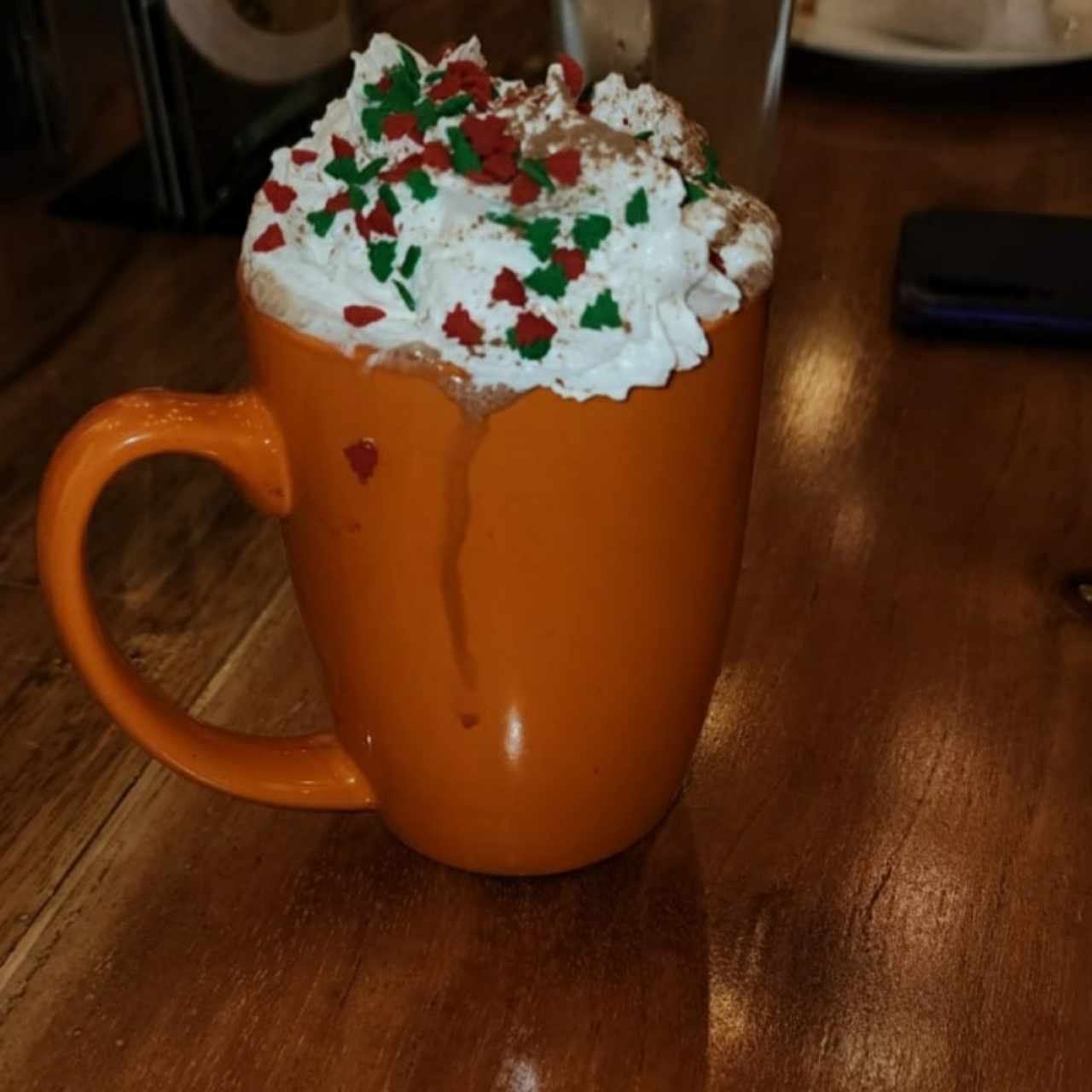 Chocolate Caliente Navideño