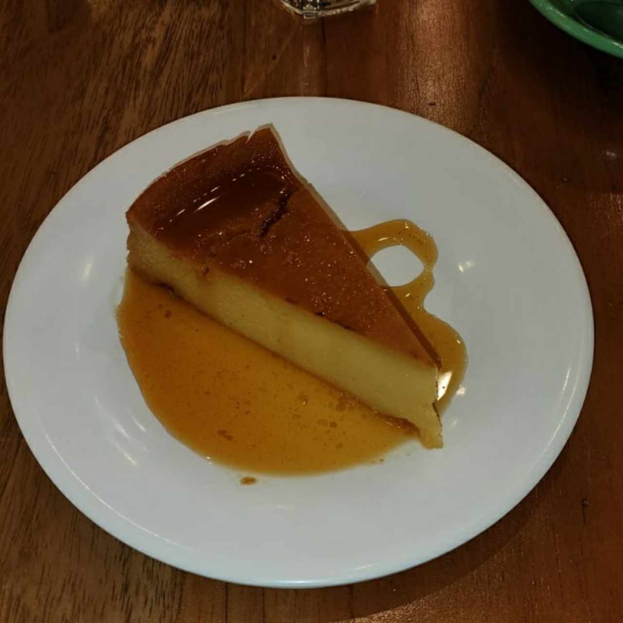 Flan de la casa