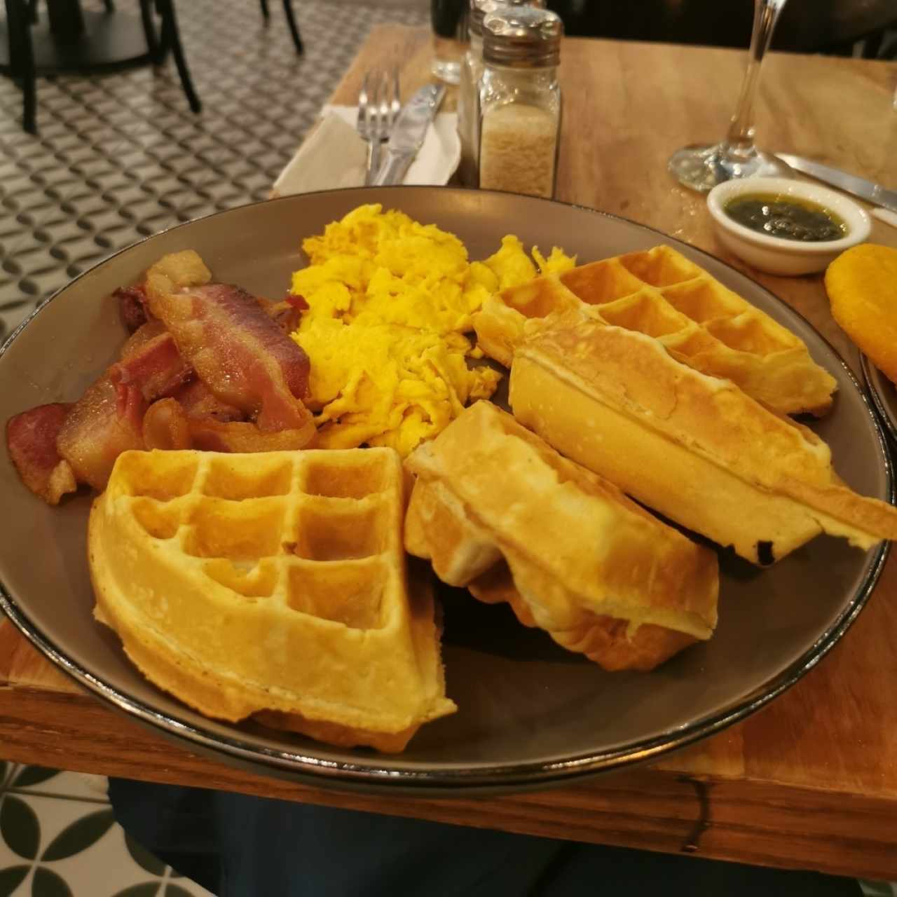 Waffles sencillos