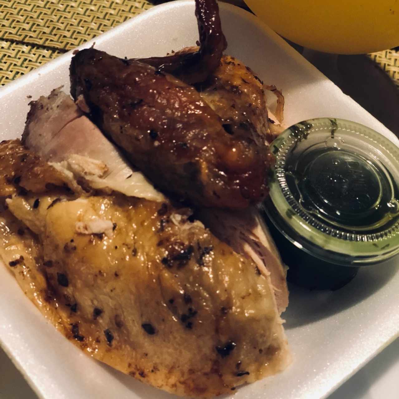 1/4 de Pollo Asado