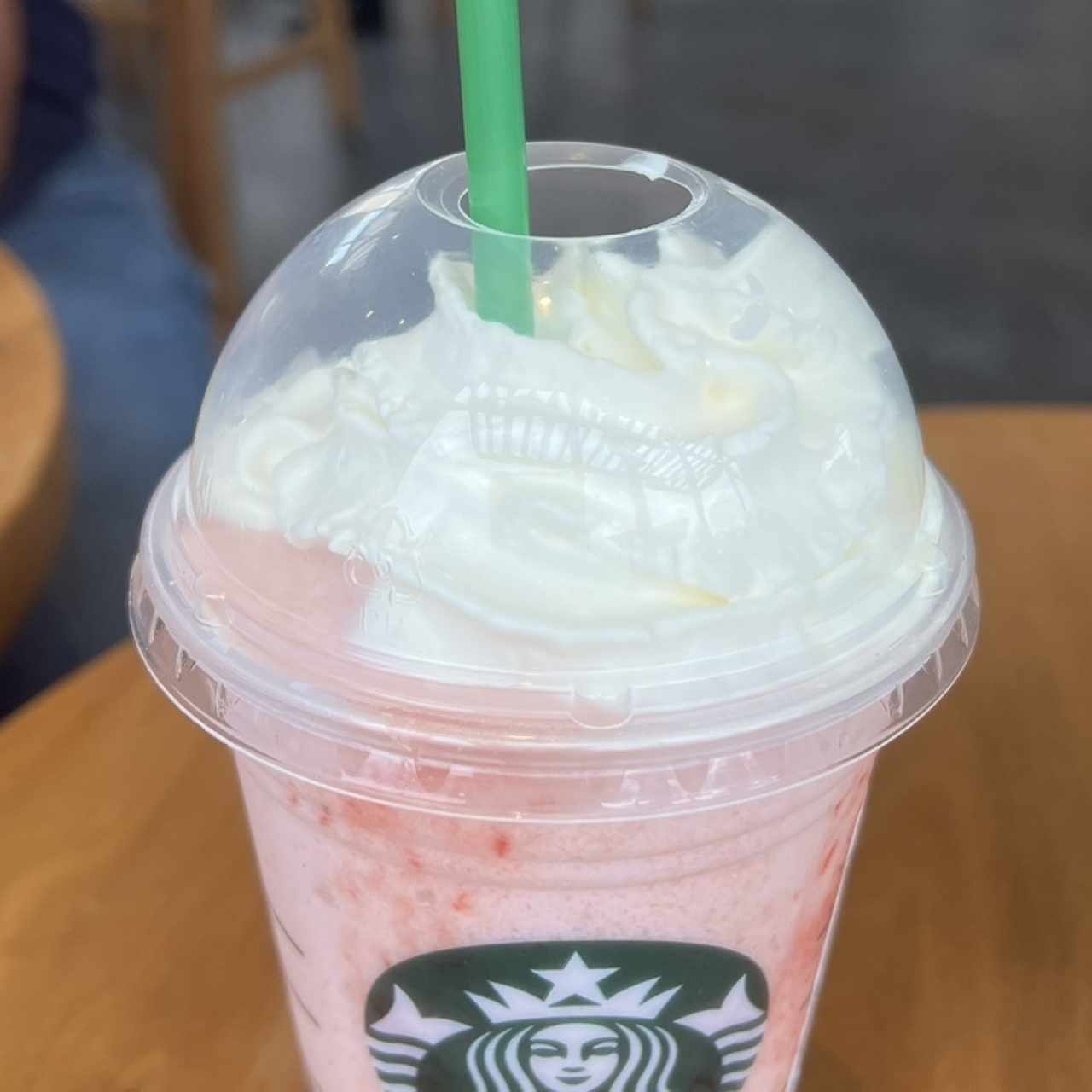 Frappe de fresa