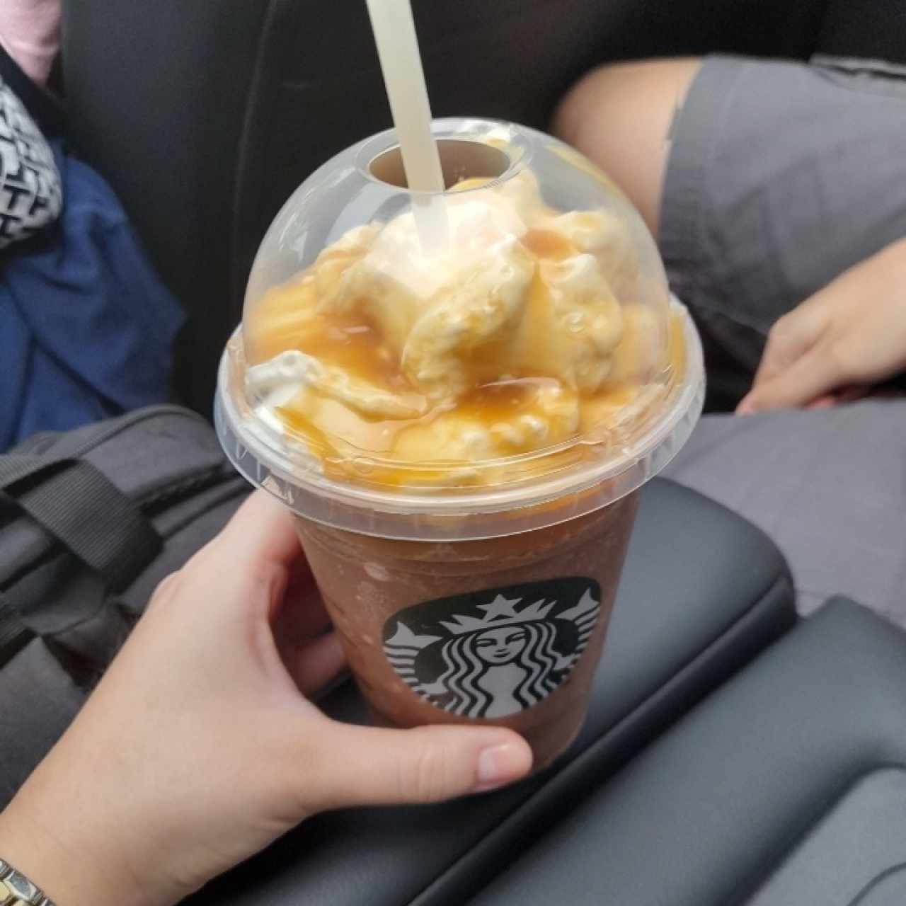 Frappe hazelnut choco caramel