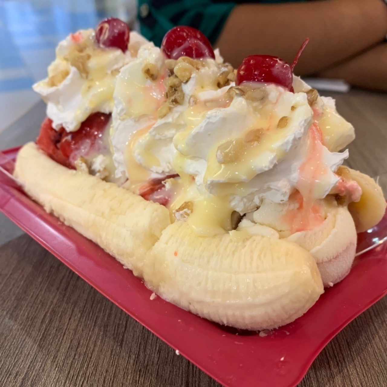 Banana split (para dos personas)