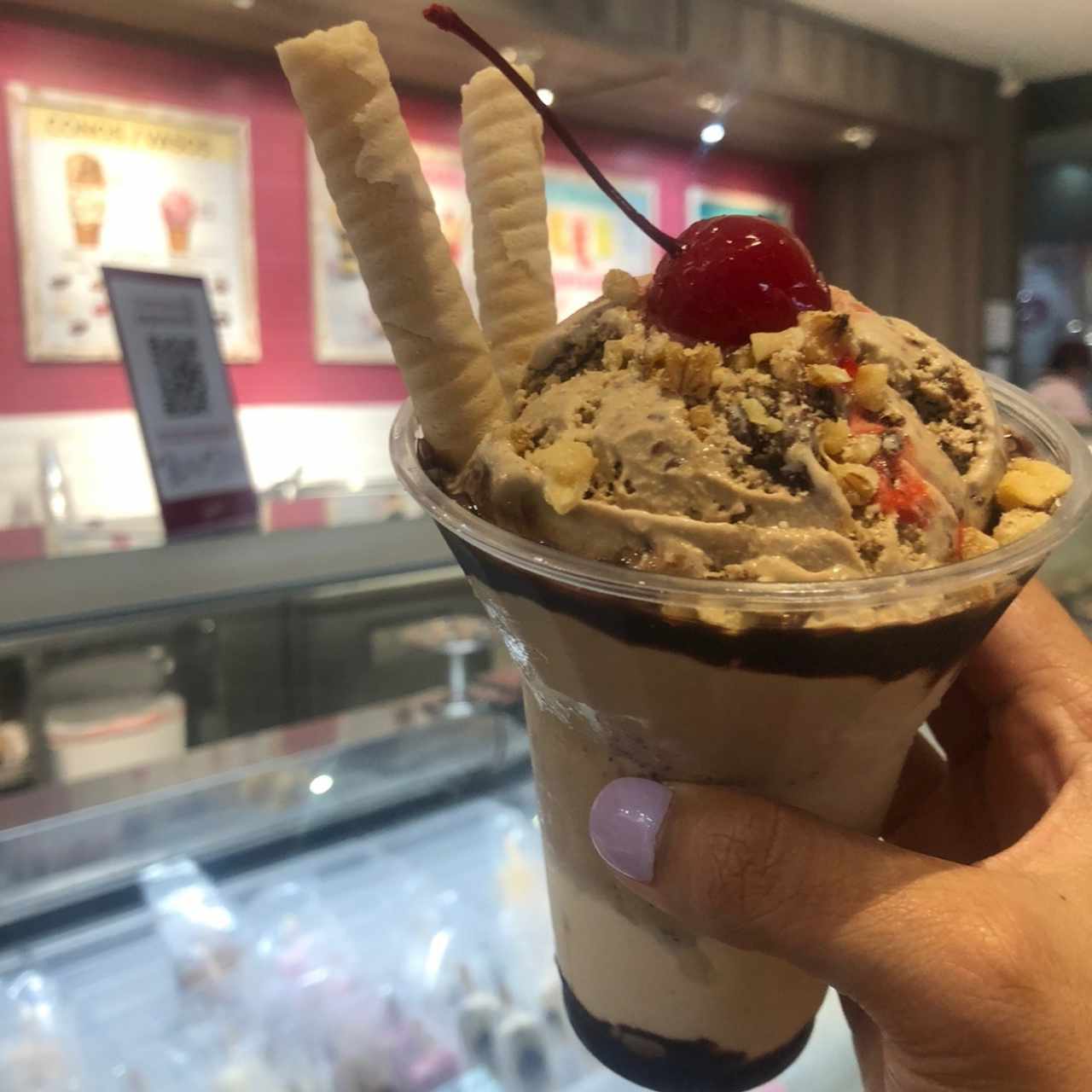 Helados de Café y Vainilla