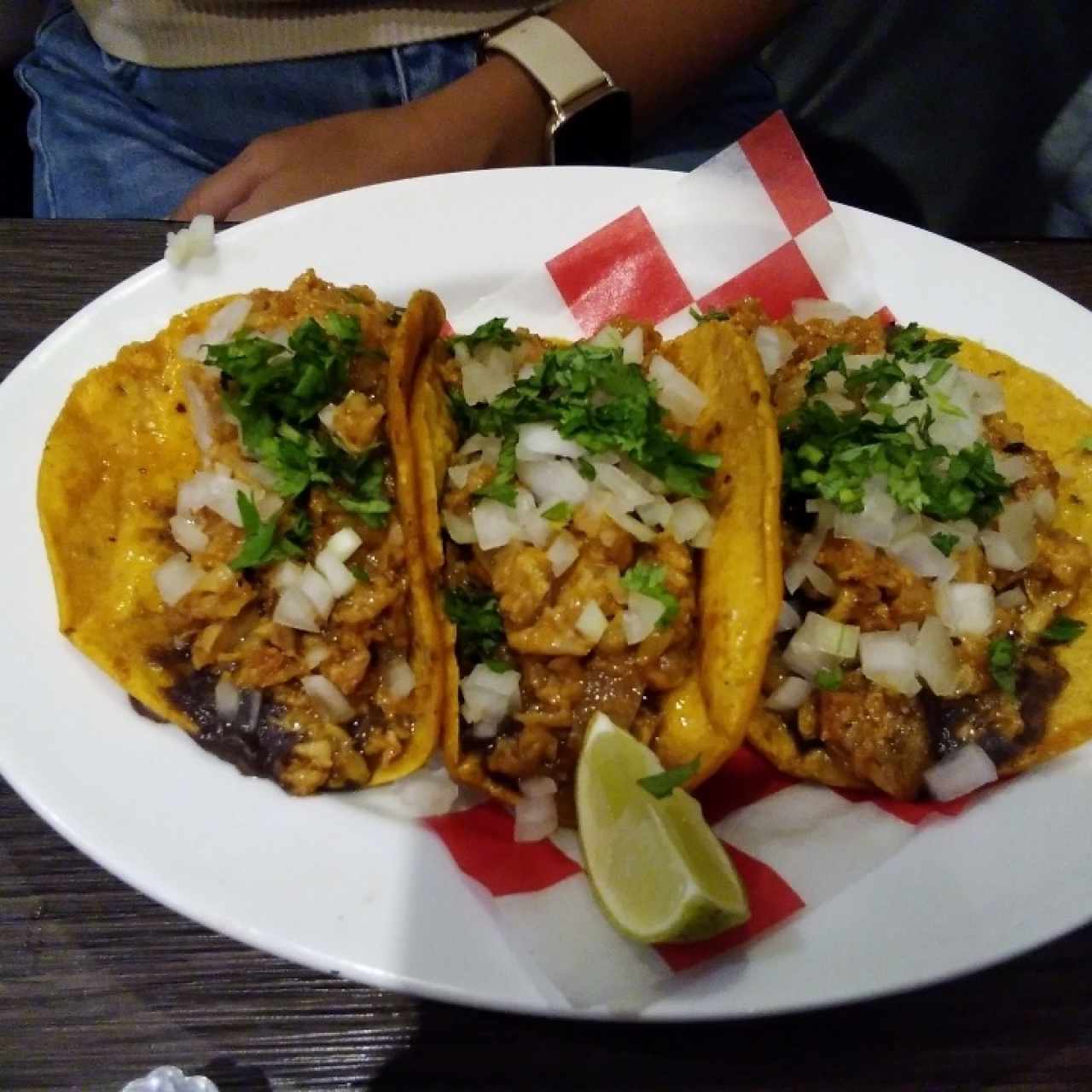 tacos de chicharrón