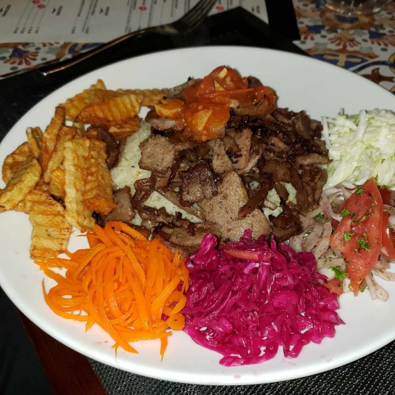 DONER - SHAWARMA - DONER CON ARROZ